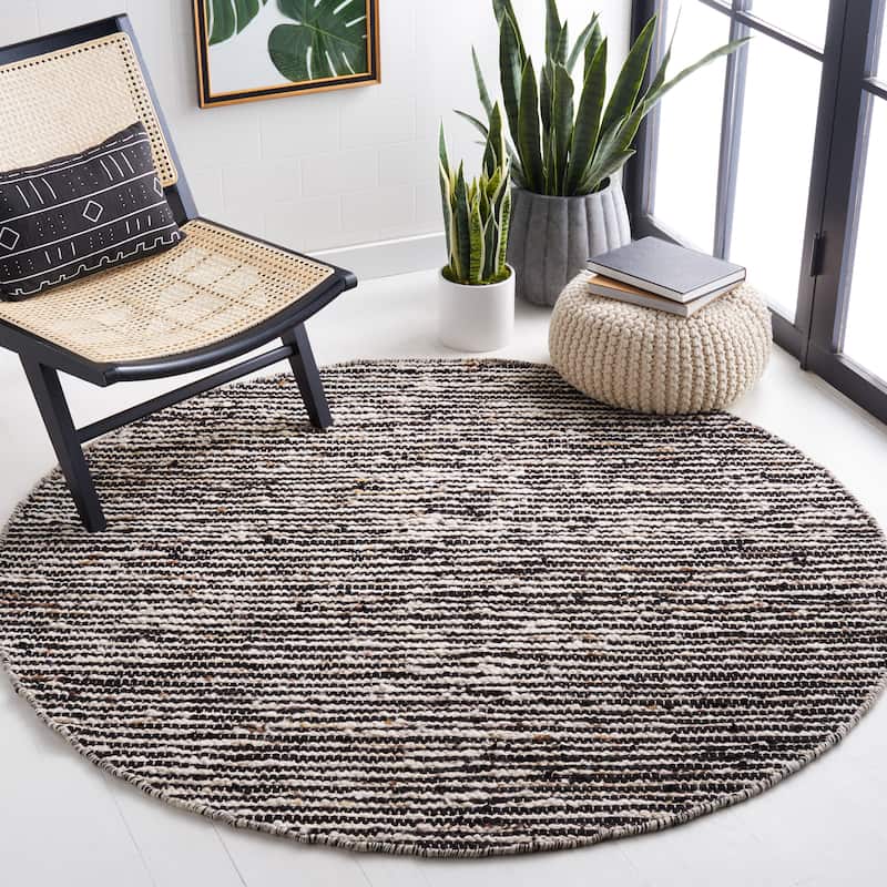 SAFAVIEH Handmade Natura Mayke Wool & Cotton Rug