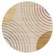 preview thumbnail 21 of 34, Round Area Rugs Oriental Floral Rugs Soft Indoor Rug