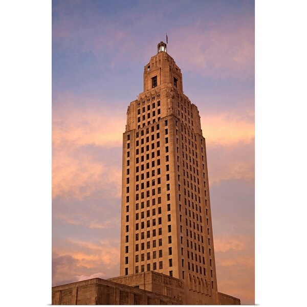 Shop Low Angle View Of Louisiana State Capitol Baton Rouge