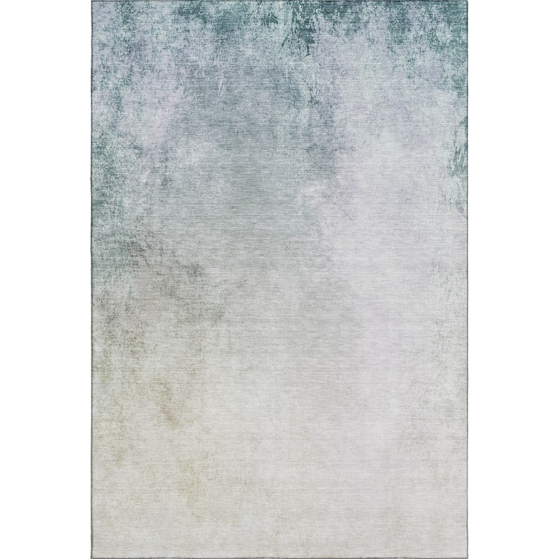 Premium Washable Super Soft Solid Ombre Mayfield Rug