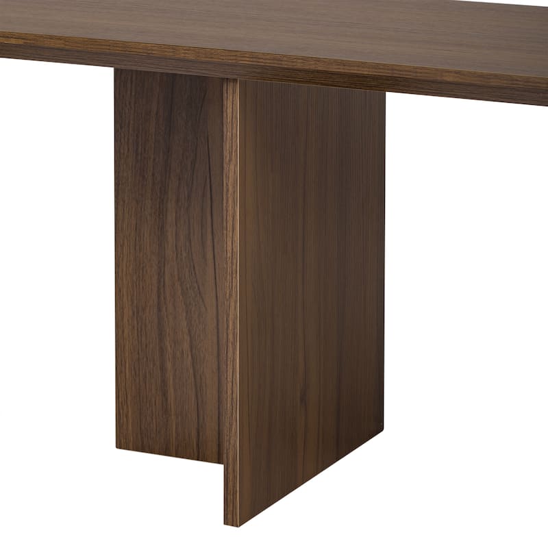 Anmytek Pet Friendly TV Stand Cat Modern Media Console Wood Storage Living Room Organizer