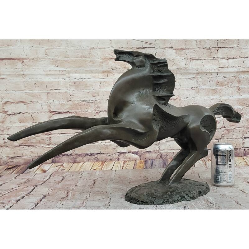 Abstract Bronze Stallion – Modern Equine Sculpture For Contemporary Décor
