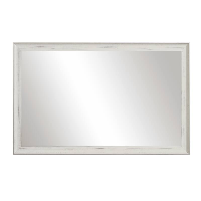 Frame My Mirror White Framed Wall Mirror, Warren Design