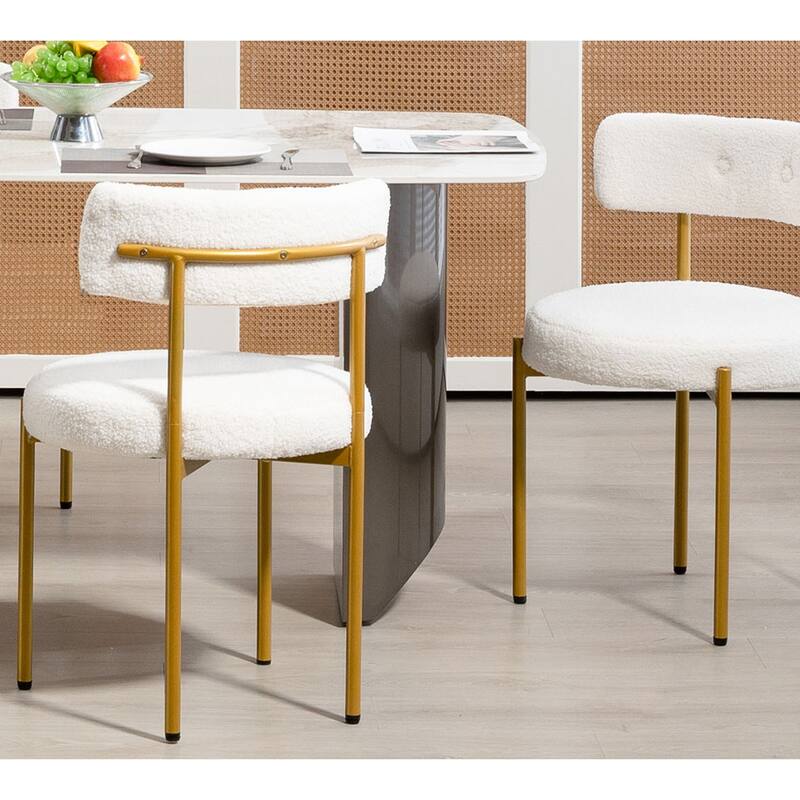 AVAWING Dining Chairs Mid-Century Modern Kitchen Chairs Set of 2