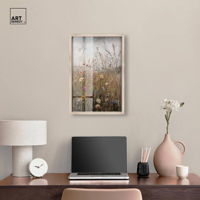 Field of Forgotten Dreams I Shadowbox by Art Remedy
