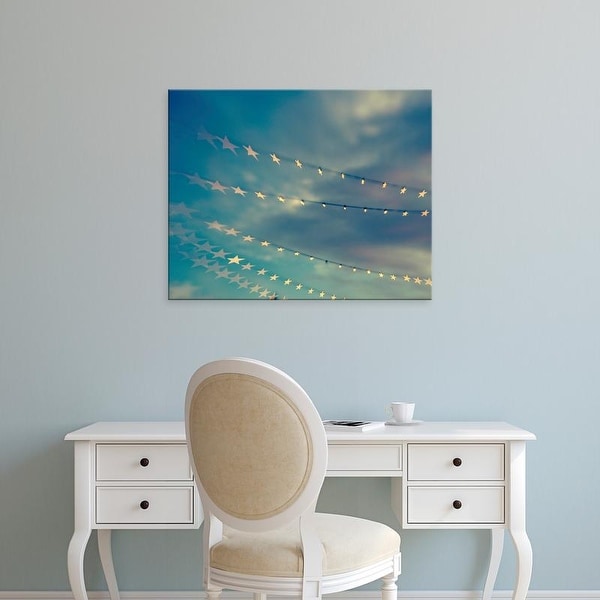 Easy Art Prints Sonja Quintero's 'Bokeh Stars I' Premium Canvas Art