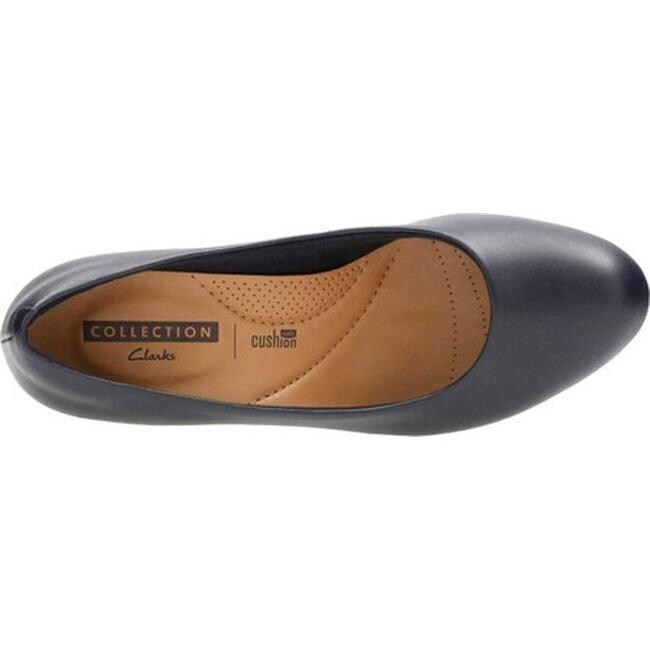 Clarks adriel viola navy clearance