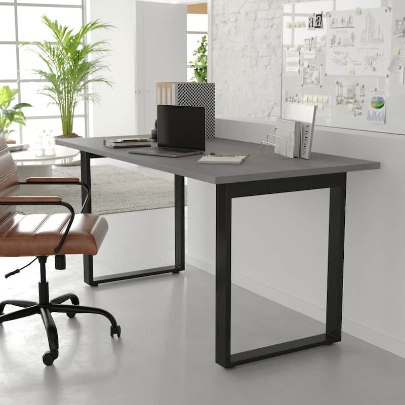 Commercial Conference Table with Laminate Top and U-Frame Base