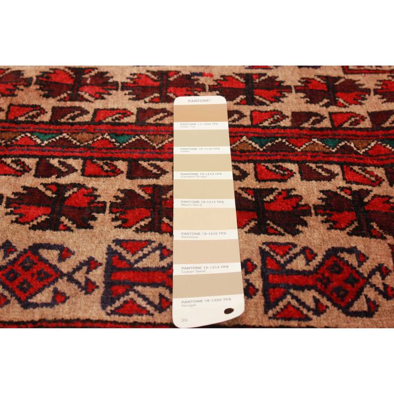Teimani Tan Rug 3'0" x 5'4" - 3'0 x 5'4