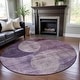 preview thumbnail 105 of 110, Premium Washable Super Soft Modern Geo Mayfield Rug Purple - 8' x 8'