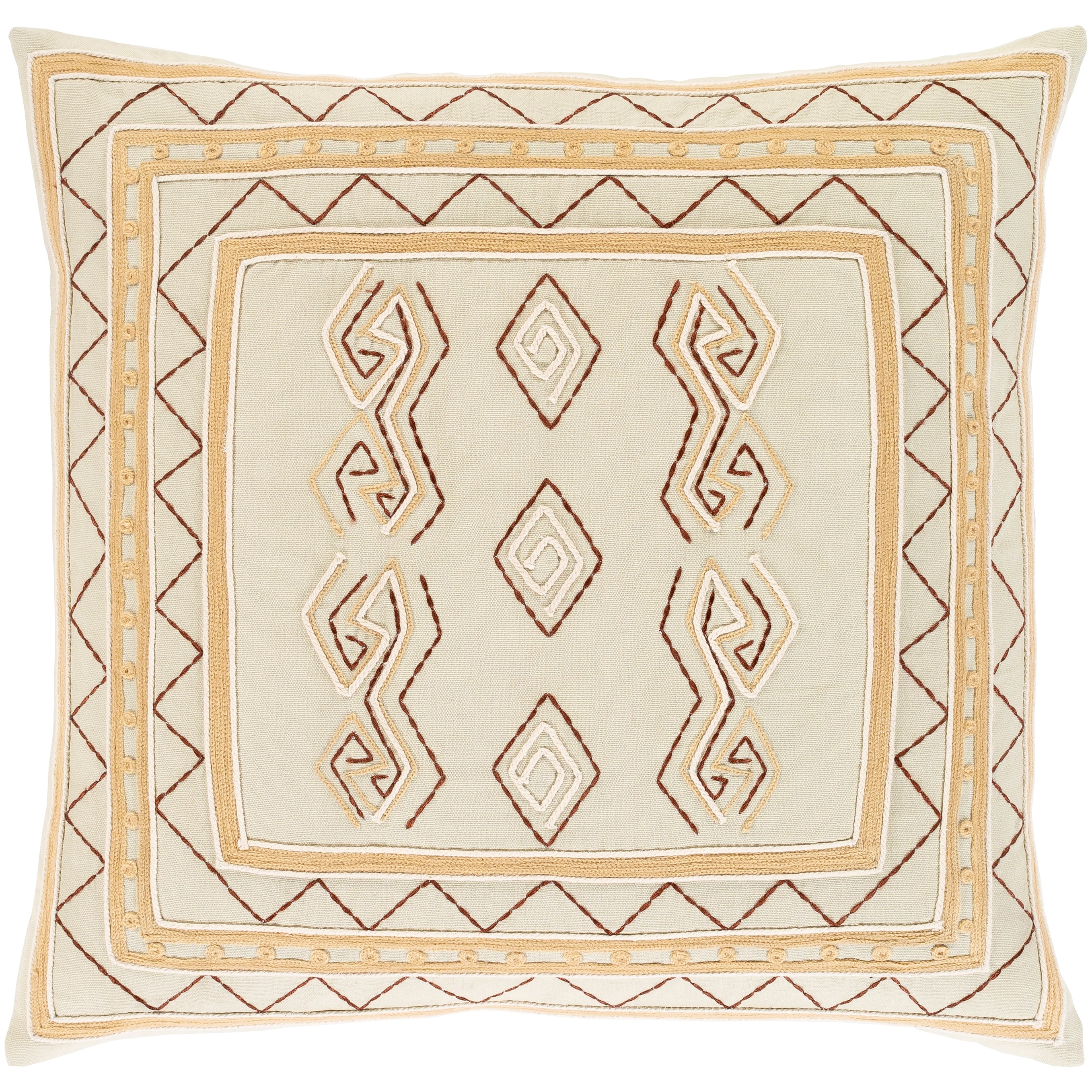 Artistic Weavers Venice Embroidered Diamond Throw Pillow