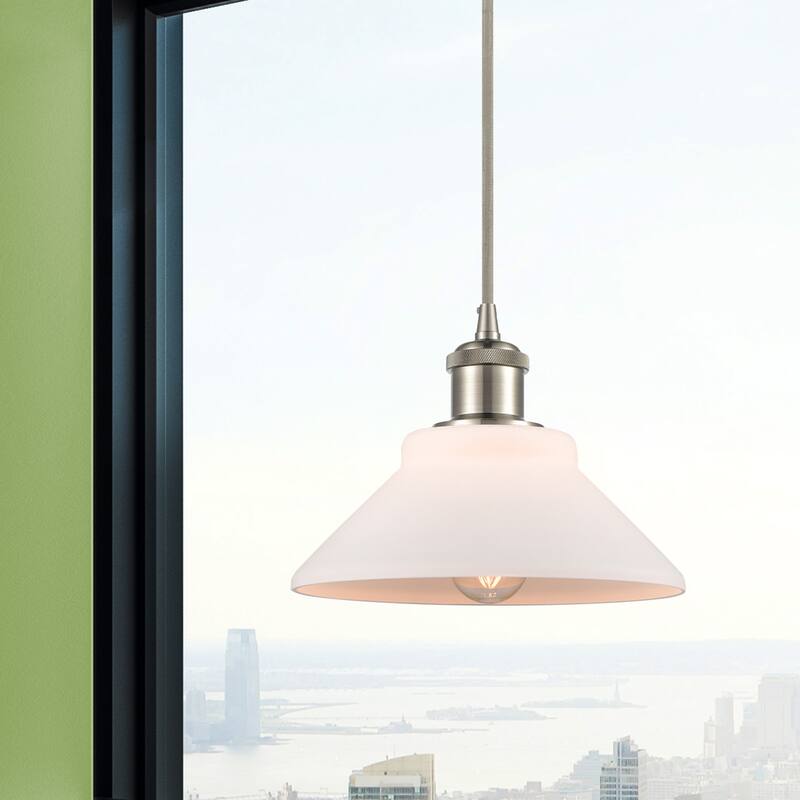 Innovations Lighting Orwell 9" Wide Mini Pendant - Cord Suspension