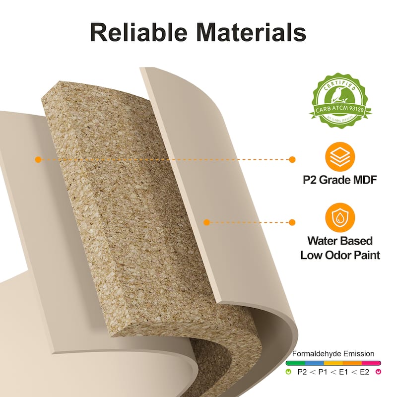 6 Drawer Dresser with Lighted Mirror