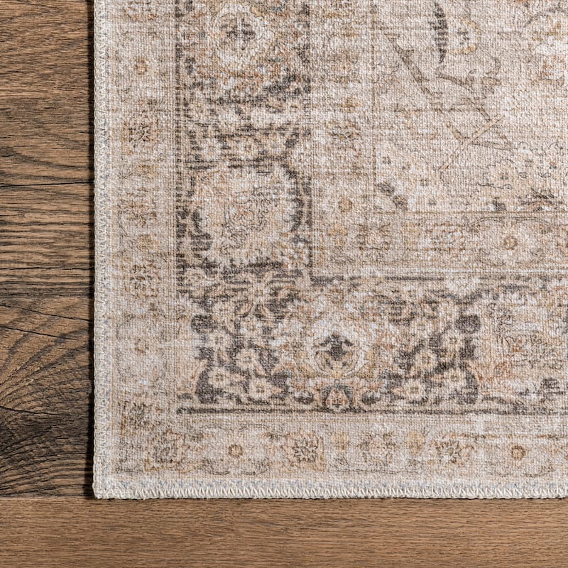 Bayberry Vintage Machine Washable Area Rug