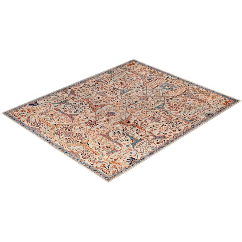 Serapi One-of-a-Kind Hand-Knotted Area Rug - Beige - 7' 11" x 9' 11"
