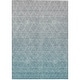 preview thumbnail 44 of 135, Machine Washable Indoor/ Outdoor Ombre Trellis Chantille Rug