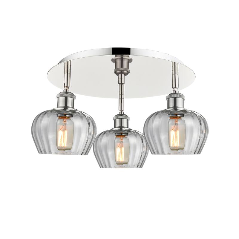 Innovations Lighting Fenton - 3 Light 18" Flush Mount
