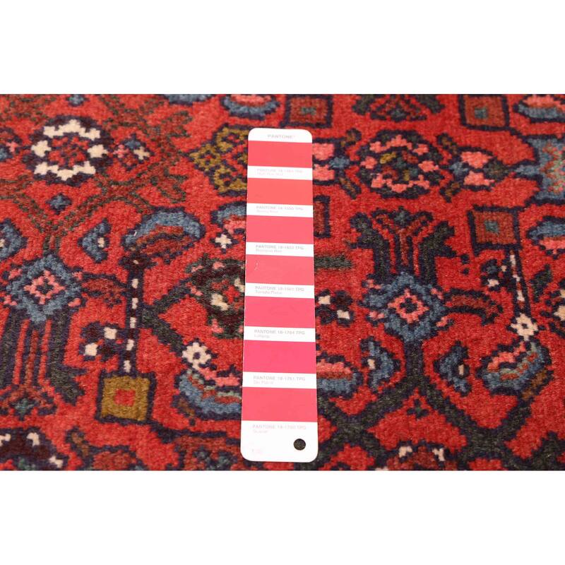 ECARPETGALLERY Hand-knotted Andelz Red Wool Rug - 2'9 x 10'4