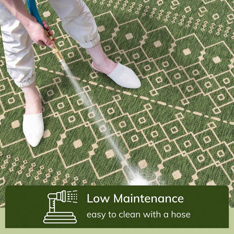 Well Woven Medusa Nord Indoor Outdoor Area Rug
