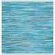 SAFAVIEH Handmade Rag Rug Vistiana Flatweave Cotton Rug - 6' x 6' Square - Blue/Multi