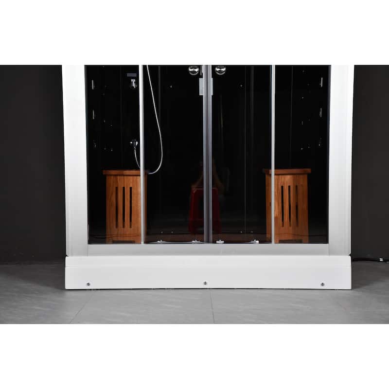 Platinum DZ972F8-3 Steam Shower-Black