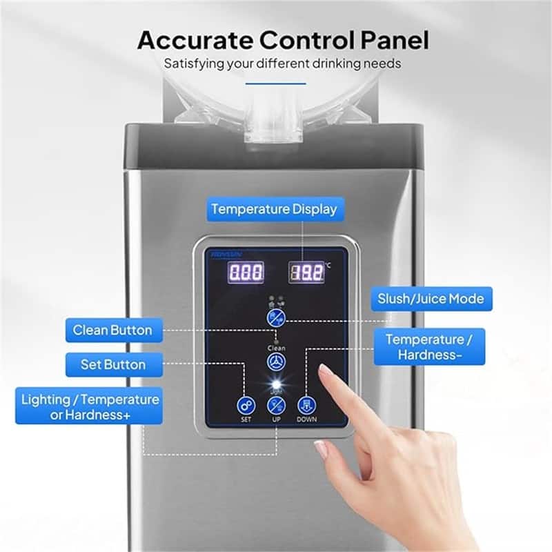 4 Gallon 110V 430W Stainless Steel Slushie Machine