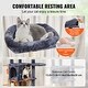 preview thumbnail 4 of 12, Cat Tree for Indoor Cats, 60.6" Cat Tower with Cat Condo, Sisal Scratching Post, Hammock, Top Perch, Jumping Platforms