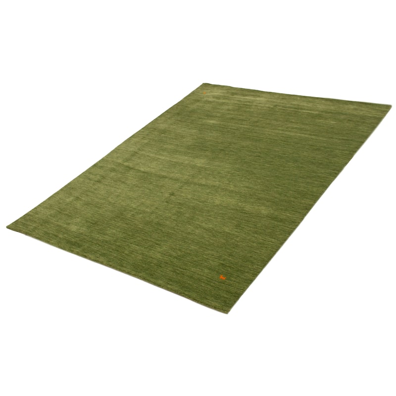 Kashkuli Gabbeh Green Rug 8'5" x 11'2" - 8'5 x 11'2