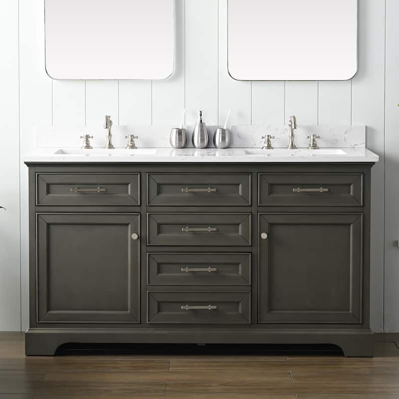 Sudio Design Thompson 60" Double Bathroom Vanity
