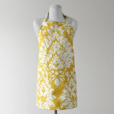 Exclusive Fabrics Lacuna Printed Cotton Apron - 27 X 34