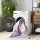 preview thumbnail 7 of 13, SAFAVIEH Kids Playhouse Machine Washable Slip Resistant Rachida Rainbow Rug 2'2" x 4' - Purple/Light Blue