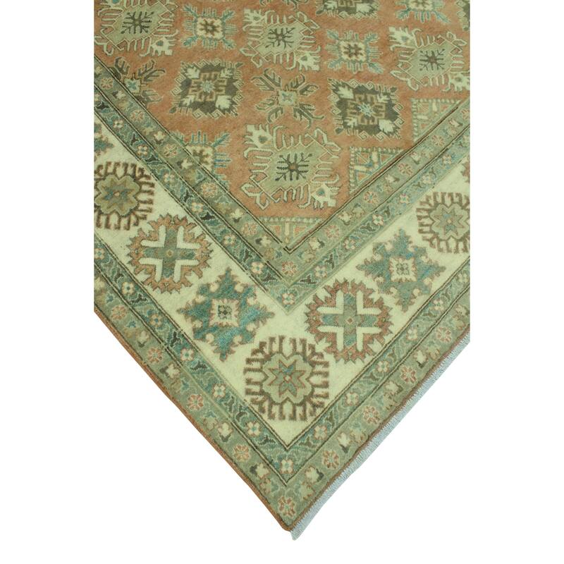 Kazak Luann Rust/Ivory Rug - 8'4" x 11'4"