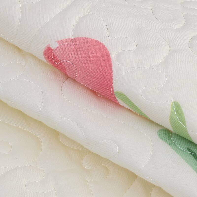 Cotton Pillowcase Set of 2, Ruffle Trim Envelope Closure Pillow Covers - White