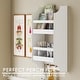 preview thumbnail 6 of 6, COSTARS 2-Tier Hanging Bookshelves for Wall Decor and Storage, Floating Book Shelves with Hooks, Wall Mounted Baby Book Shelf