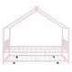 preview thumbnail 45 of 81, Metal house bed with trundle