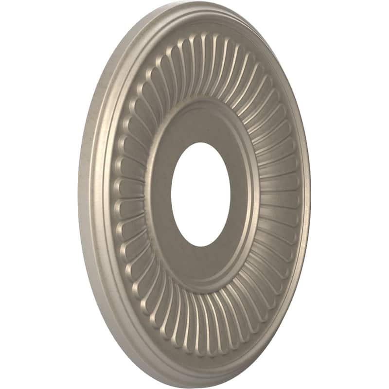 3 1/2" Inside Diameter - Berkshire Thermoformed PVC Ceiling Medallion