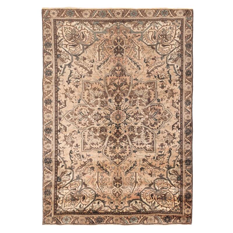ECARPETGALLERY Hand-knotted Sarabi Tan Wool Rug - 7'9 x 10'10