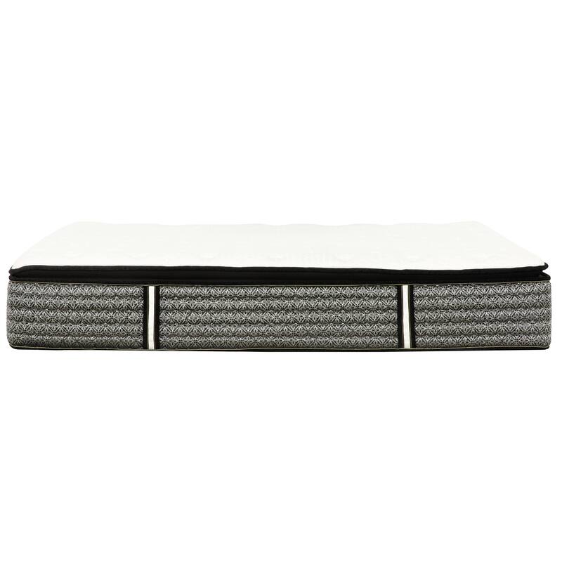 14 in. Pocket Coil Hybrid Mattress, Euro Top Gel-Memory Foam Mattress