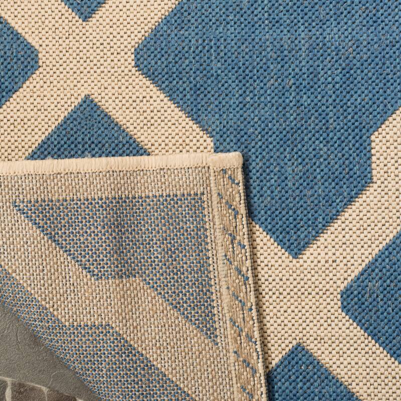 SAFAVIEH Linden Shirleyann Trellis Indoor/ Outdoor Patio Backyard Rug