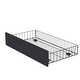 preview thumbnail 13 of 46, VECELO Kids Bed Frame, Plantform Beds with Storage Drawer, Height Adjustable Upholstered Bed, Twin Size Bed Set of 2
