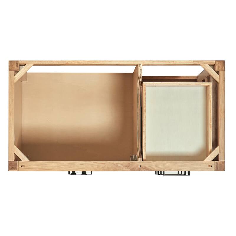 Ariel A042SLCQOVO Cambridge 43" Free Standing Single Basin Vanity Set