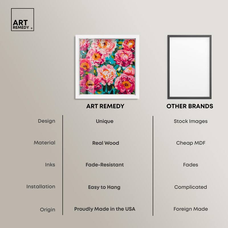 Maximalist Bloom Shadowbox by Art Remedy