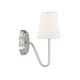 preview thumbnail 3 of 10, Meridian M90054 11" Tall Wall Sconce with 8" Extension