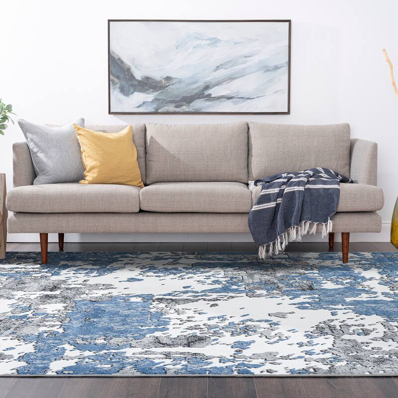Wyman Modern & Contemporary Abstract Indoor Area Rug