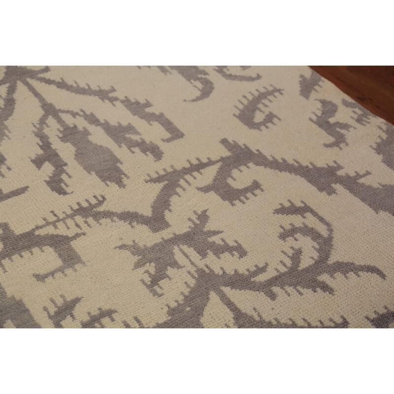 Moroccan Oriental Area Rug Handmade Wool Carpet - 5'1" x 7'11"