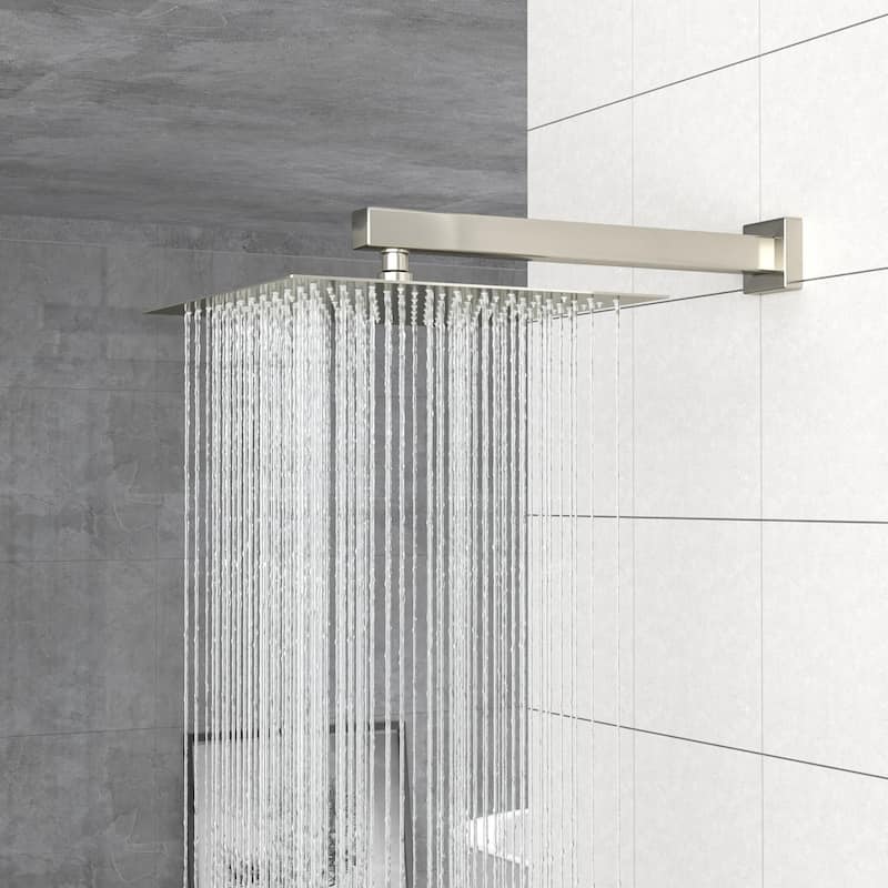 Modern Wall Mounted Dual Shower Head Shower Set