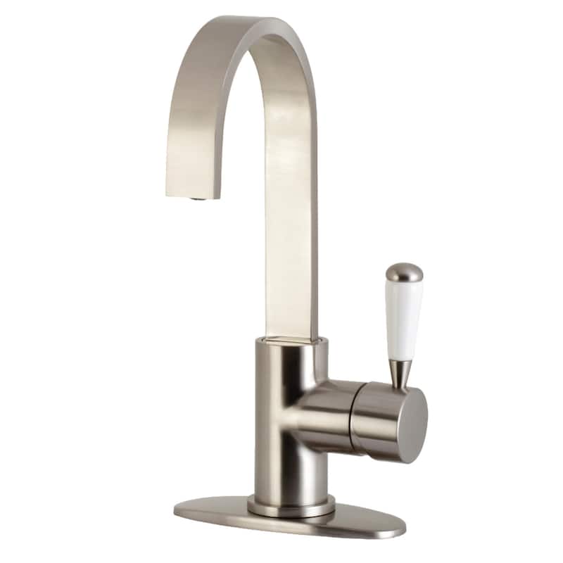 Kingston Brass Paris 1.75 GPM Deck Mounted Bar Faucet - Brushed Nickel