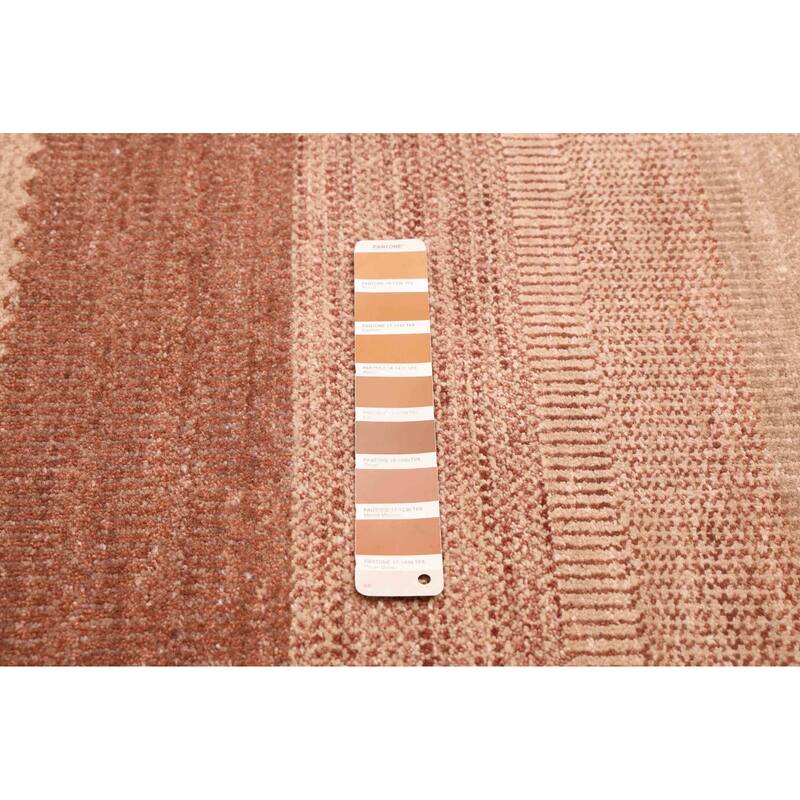 ECARPETGALLERY Hand-knotted Peshawar Ziegler Brown Wool Rug - 8'1 x 10'1