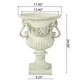 preview thumbnail 4 of 10, Buena Vista Outdoor 24-inch Cast Stone Urn by Christopher Knight Home