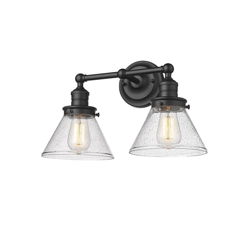 Millennium Lighting 4142 Eyden 2 Light 18" Wide Vanity Light - Matte Black